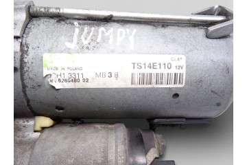 Motor arranque, Citroen Jumpy HDi 90 27 L1H1 Furg. acristaldo 2011, 9688268480