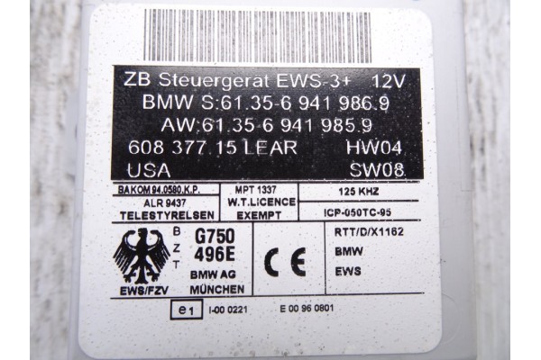 Módulo electrónico, Bmw Serie X3 (E83) 3.0d 2005, 69419869