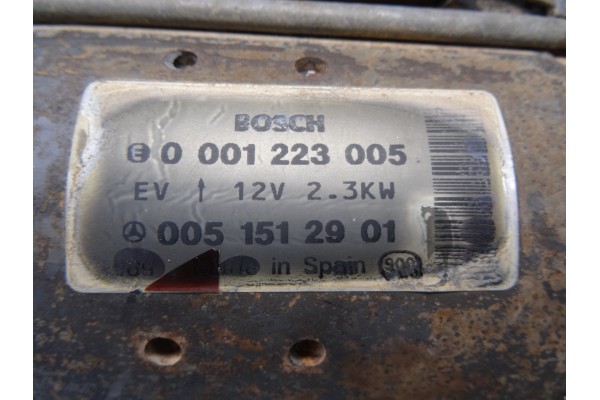 Motor arranque, Mercedes-benz Clase e (Bm 210) Berlina 270 Cdi (210.016) 2000, 0051512901