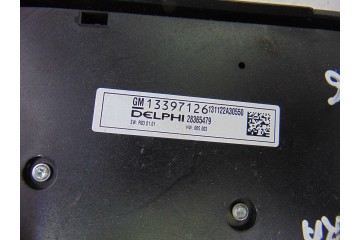 13397126 SISTEMA AUDIO / RADIO CD OPEL ASTRA J SPORTS TOURER Sport 2010 13397126 195846 OPEL - 5