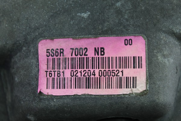Caja cambios, Ford Fiesta (Cbk) Ambiente 2005, 5S6R7002NB