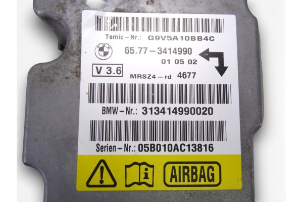 Centralita airbag, Bmw Serie X3 (E83) 3.0d 2005, 3414990