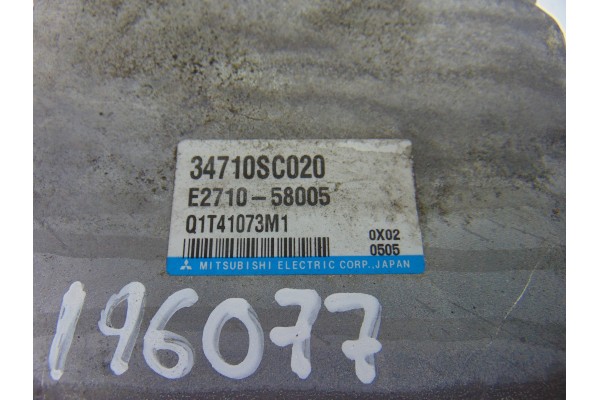 34710SC020  MODULO ELECTRONICO SUBARU FORESTER (S12/SH) XS Classic 2010 34710SC020 196077 SUBARU - 2