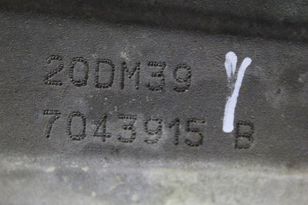 Caja cambios, Peugeot 307 (S1)(04.2001) Xr 2004, 20DM39