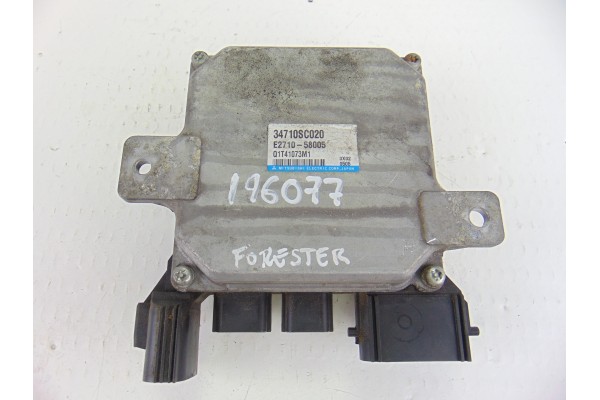 34710SC020  MODULO ELECTRONICO SUBARU FORESTER (S12/SH) XS Classic 2010 34710SC020 196077 SUBARU - 3