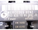 Módulo electrónico, Mercedes-benz Clase C (Bm 203) Sportcoupe C 200 Compressor (203.742) 2002, 2038201585