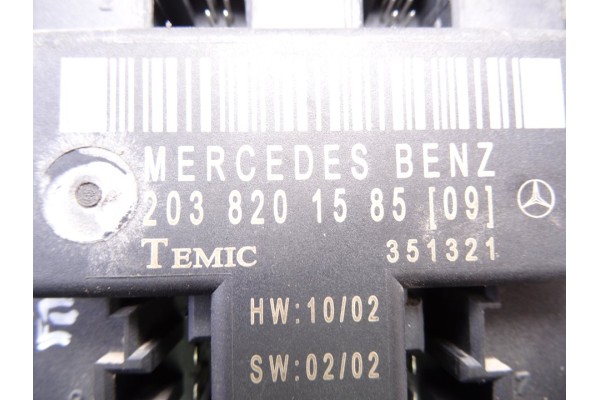 Módulo electrónico, Mercedes-benz Clase C (Bm 203) Sportcoupe C 200 Compressor (203.742) 2002, 2038201585