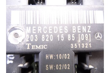 Módulo electrónico, Mercedes-benz Clase C (Bm 203) Sportcoupe C 200 Compressor (203.742) 2002, 2038201585