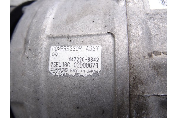 Compresor aire acondicionado, Mercedes-benz Clase C (Bm 203) Sportcoupe C 200 Compressor (203.742) 2002, 4472208842