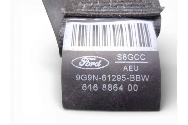 Cinturon seguridad delantero izquierdo, Ford Mondeo Berlina (CA2) Trend 2010, 9G9N61295BBW