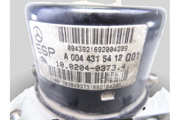 Abs, Mercedes-benz Clase C (Bm 203) Sportcoupe C 200 Compressor (203.742) 2002, A0044315412