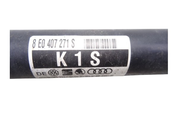 Transmision delantera izquierda, Audi A4 Avant (8E) 1.9 TDI (96kW) 2002, 8E0407271S