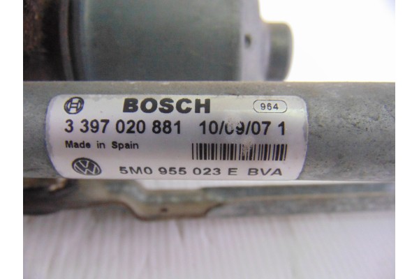 Motor limpia delantero, Volkswagen Golf Plus V (5M1) Highline 2008, 5M0955119B