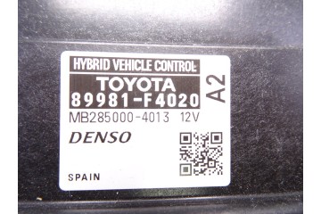 Módulo electrónico, Toyota C-hr (X10) Hybrid Active 2018, 89981F4020
