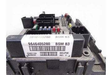 Caja reles / fusibles, Citroen Xsara Berlina 2.0 HDi Exclusive (80kW) 2002, 9646405280