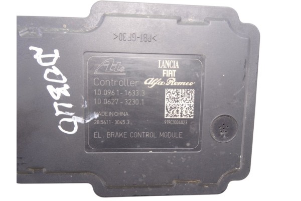 Abs, Fiat Ii Doblò (263) Cargo Base Combi 2020, 00052108218