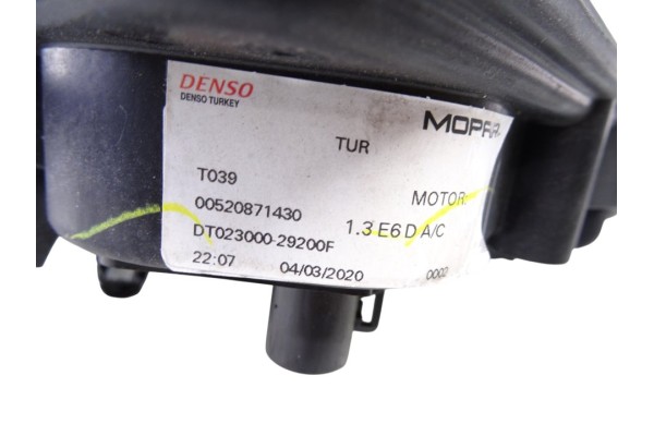 Electroventilador, Fiat Ii Doblò (263) Cargo Base Combi 2020, 00520871430