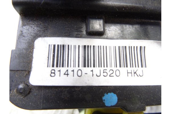 Cerradura puerta trasera izquierda, Hyundai I20 (Pb) City S 2013, 814101J520