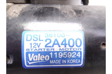 Motor arranque, Hyundai I20 (Pb) City S 2013, 361002A400