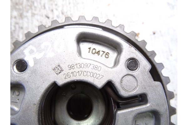 Polea arbol levas, Peugeot 208 Style 2014, 9813097380