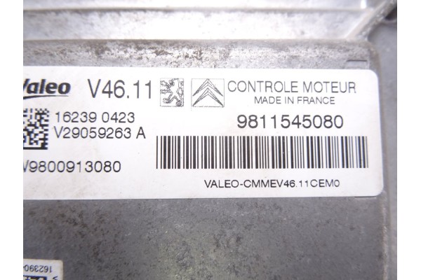 Centralita motor uce, Peugeot 208 Style 2016, 9811545080