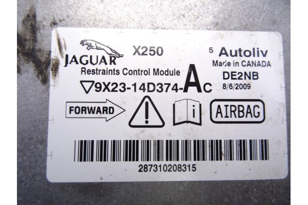 Centralita airbag, Jaguar Xf 3.0 V6 Diesel Luxury 2012, 9X2314D374AC