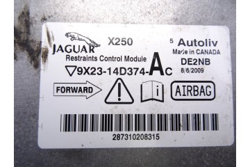 Centralita airbag, Jaguar Xf 3.0 V6 Diesel Luxury 2012, 9X2314D374AC