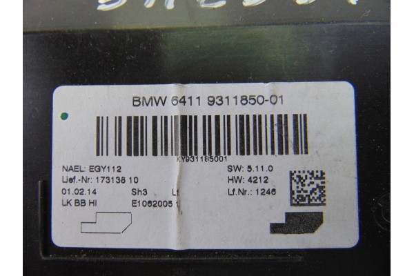 9311850 MODULO ELECTRONICO BMW SERIE 3 TOURING (F31)