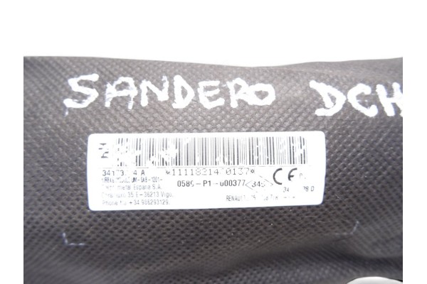 Airbag lateral derecho, Dacia Sandero Ii Stepway 2018, 34173738D