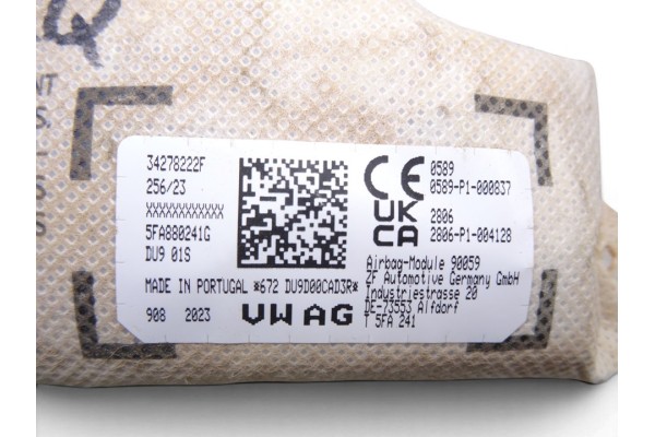 Airbag lateral izquierdo, Seat Leon (KL1) Fr Go 2022, 34278222F