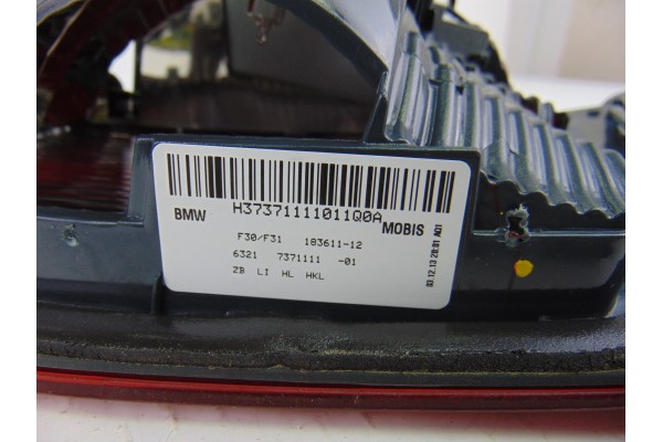  PILOTO TRASERO IZQUIERDO INTERIOR BMW SERIE 3 TOURING (F31) 318d 2014 198261 BMW - 2