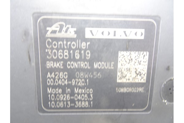 Abs, Volvo XC60 Kinetic AWD 2009, 8G9N2C405AC