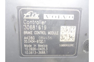 Abs, Volvo XC60 Kinetic AWD 2009, 8G9N2C405AC