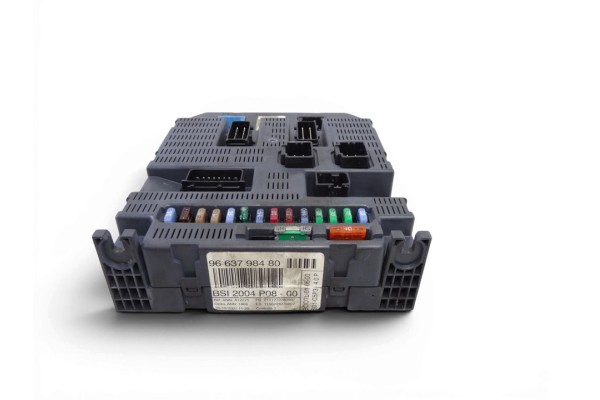 Caja reles / fusibles, Peugeot 207 Xs 2008, 9663798480