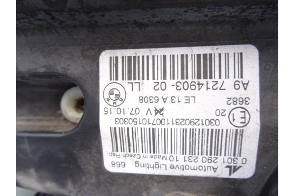 Morro completo, Bmw Serie 2 Gran Tourer (F46) 218d 2015