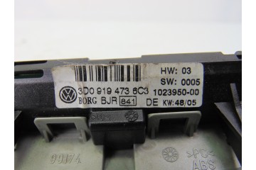 Sensor de aparcamiento, Volkswagen Touareg (7LA) Tdi V6 2004, 3D0919473