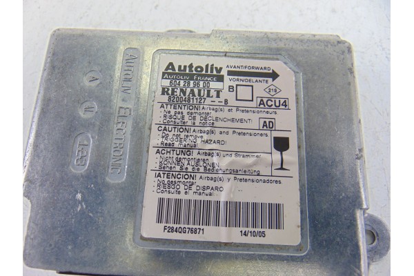 Centralita airbag, Renault Megane Ii Berlina 5P Authentique 2005, 8200481127B