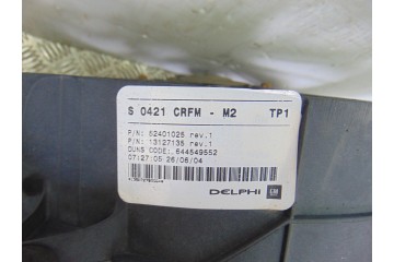 Electroventilador, Opel Meriva Cosmo 2004, 13127135