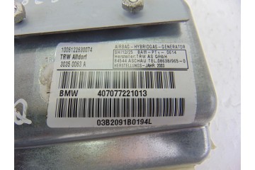 Airbag lateral trasero izquierdo, Bmw Serie 7 (E65/E66) 740d 2007, 30350063A