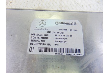 Módulo electrónico, Mercedes-benz Clase e (Bm 211) Berlina E 320 Cdi (211.022) 2007, A2118701885