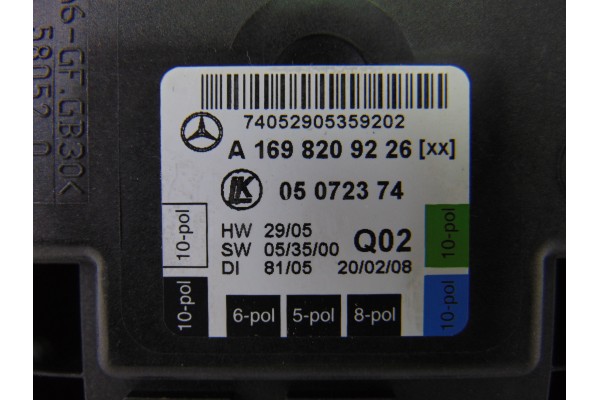 Módulo electrónico, Mercedes-benz Clase B (Bm 245) 200 (245.233) 2008, A1698209226