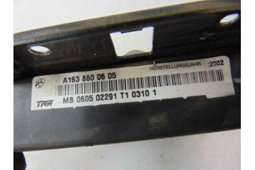 Airbag lateral delantero derecho, Mercedes-benz Clase Ml (Bm 163) 270 Cdi (163.113) 2002, A1638600605