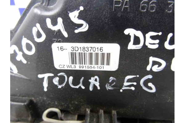Cerradura puerta delantera derecha, Volkswagen Touareg (7LA) Tdi V6 2006, 3D1837016