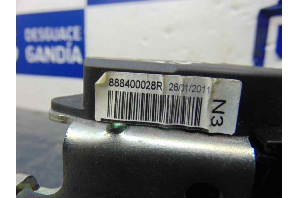 Cinturon seguridad trasero derecho, Renault Scenic Iii (Jz) Dynamique 2011, 888400028R