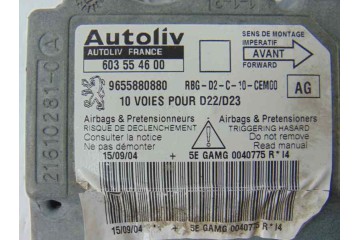 Centralita airbag, Peugeot 407 ST Sport 2004, 9655880880