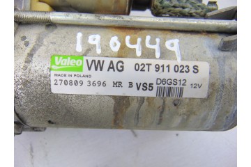 Motor arranque, Skoda Fabia (5J2) Active 2009, 02T911023S