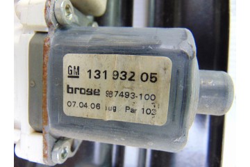 13193202  ELEVALUNAS TRASERO IZQUIERDO OPEL ASTRA H TWIN TOP Enjoy 2006 13193202 197501 OPEL - 4