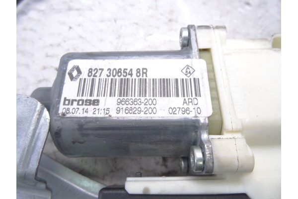 Elevalunas trasero derecho, Renault Megane Iii Berlina 5P Business 2014, 827306548R