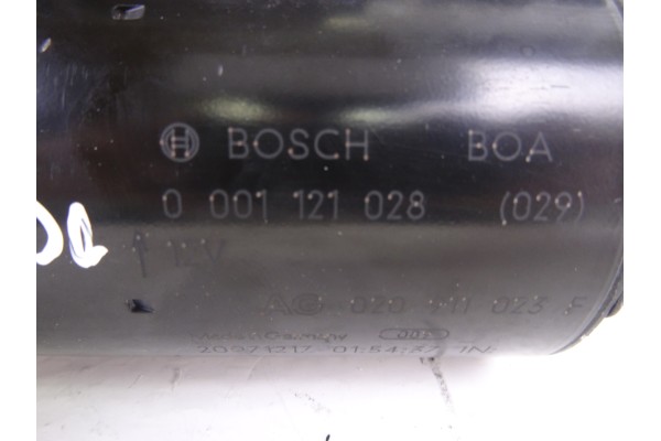 Motor arranque, Skoda Octavia Berlina (1U2) 1.6 GLX (74kW) 1998, 020911023F