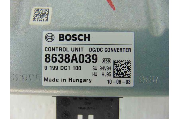 Módulo electrónico, Mitsubishi Asx (GA0W) Motion 2WD 2010, 8638A039
